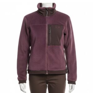 Women’s Mountain Hardware Monkey Fleece Polartec Jacket size XL Deep Purple